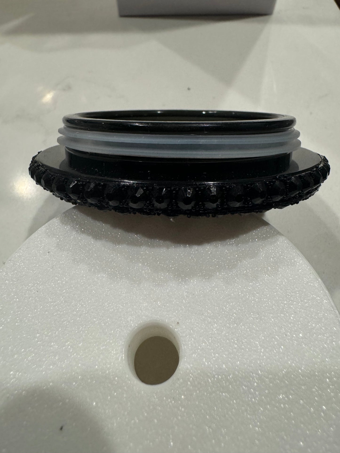 Black Bling Lids